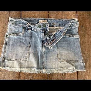 ABERCROMBIE & FITCH Jean skirt (mini) US6